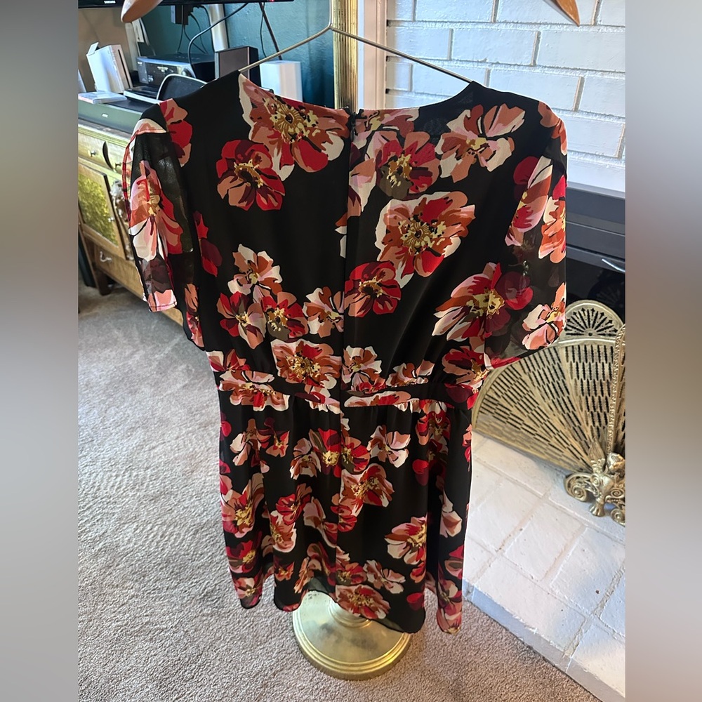 Madewell Tulip Sleeve Mini Dress in French Rose - Picture 6 of 11